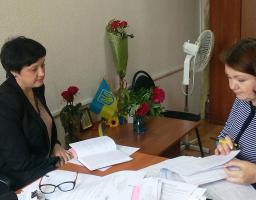 Посадовці архівного відділу здійснили виїзну робочу нараду до Попаснянської міської ради з питань архівної справи та діловодства