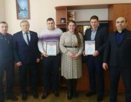 Прокурорам відділів  Сєвєродонецької окружної прокуратури вручили Подяки Сєвєродонецької райдержадміністрації та районної ради