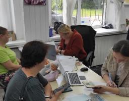 Більше 400 - т луганчан - ВПО отримали допомогу в обласному гуманітарному хабі в Івано-Франківську 