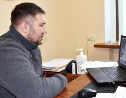 Роман Власенко привітав з Днем соборності України начальника Тернопільського професійного коледжу