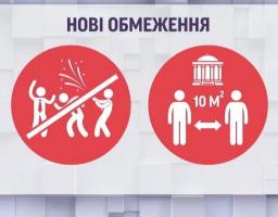 Увага! Нові карантинні обмеження