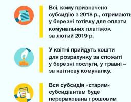 Роз'яснення щодо нової моделі монетизації субсидій