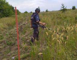 Піротехніками на Луганщині виявлено 20 вибухонебезпечних предметів  