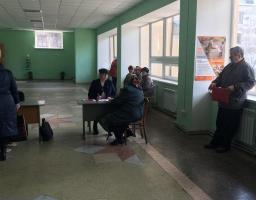 19 квітня відбувся виїзний прийом громадян в Новотошківській ВЦА