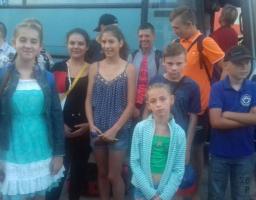 7 серпня 65 дітей Попаснянського району, які проживають на лінії зіткнення направились на відпочинок та оздоровлення до дитячого закладу «Мрія» м. Бердянськ Запорізької області 
